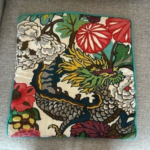 Schumacher Chiangmai pillow covers